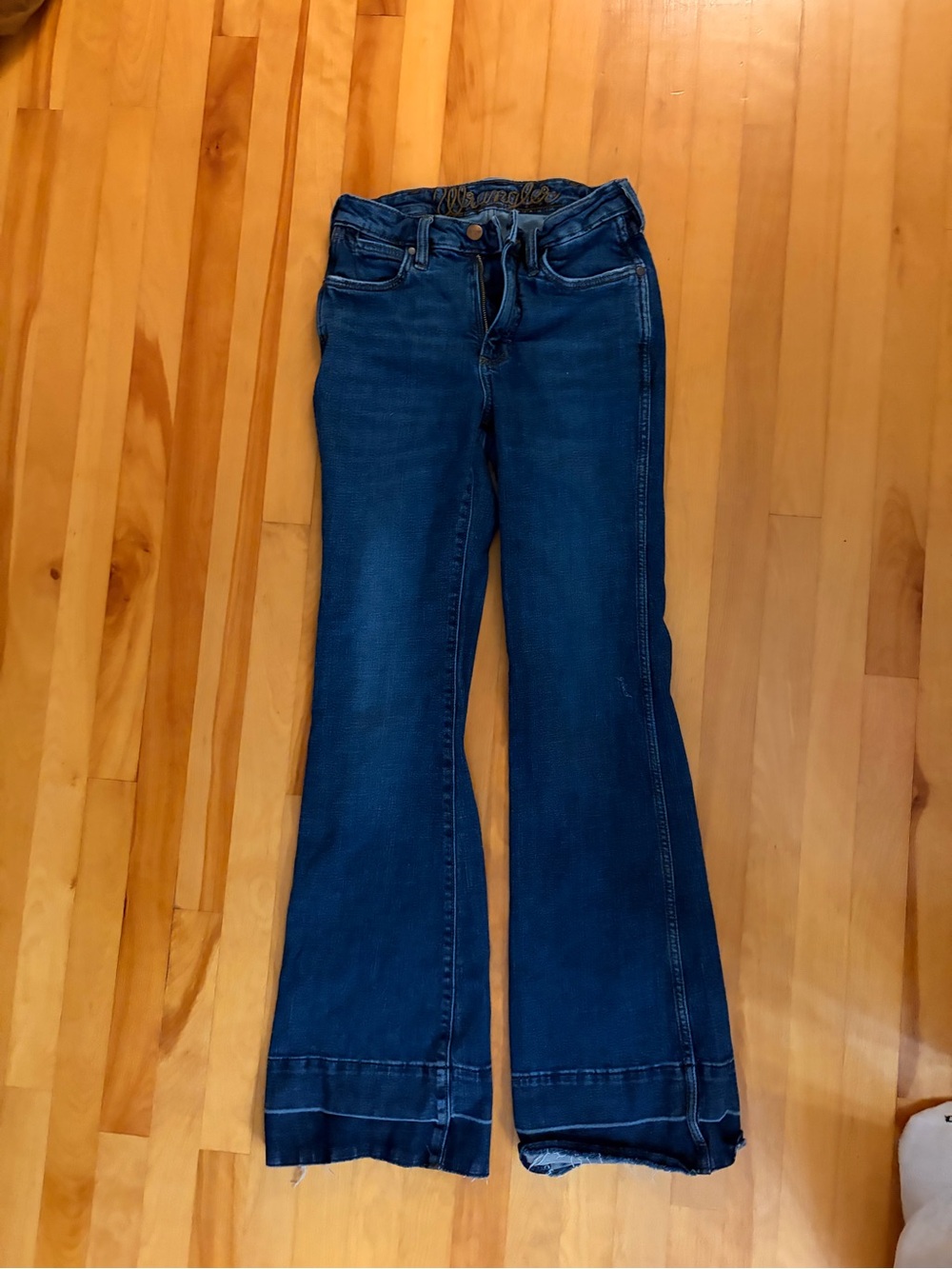 Wrangler Dark Blue Women's Flare Jeans
